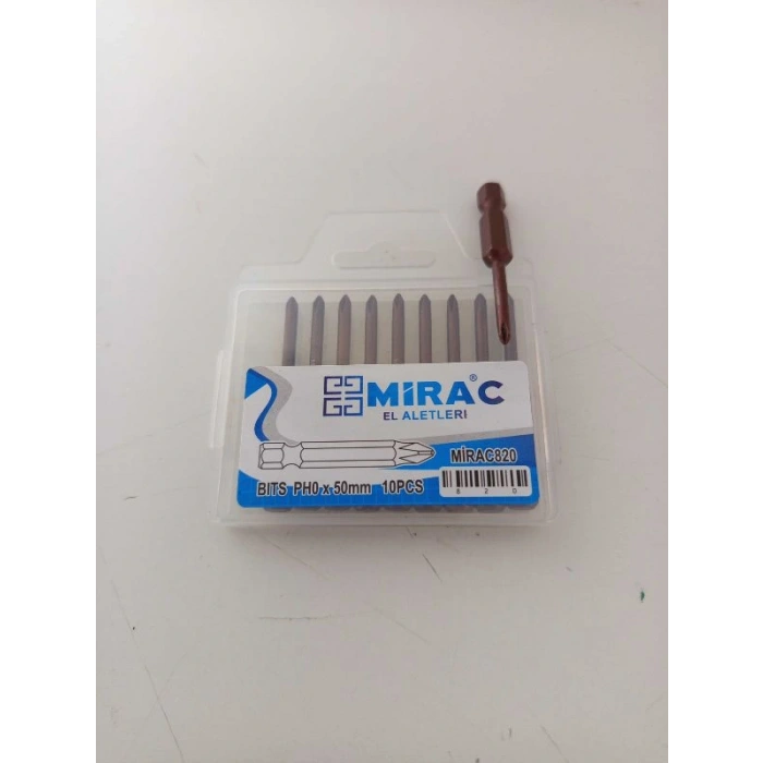 Bits Ucu PH0X50MM Miraç820 10 Adet