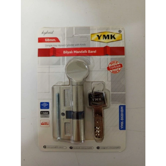 Bilyalı Mandallı Hibrit Barel 68MM