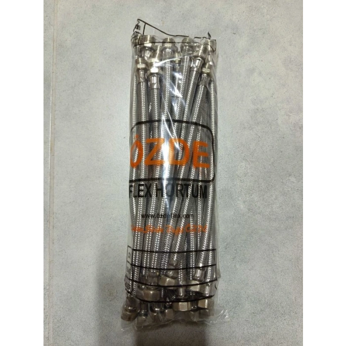 Çelik Flex Nipelli 30CM 3/8 x 3/8