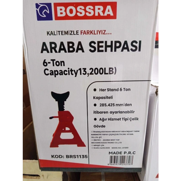 Araba Sehpası 6 Ton 2li Set