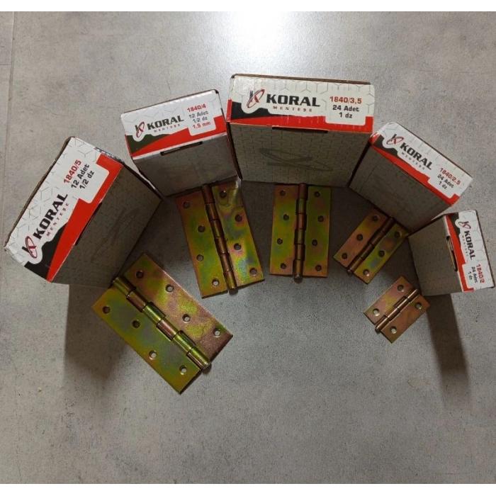 Yaprak Menteşe No:5 (12 Adet)