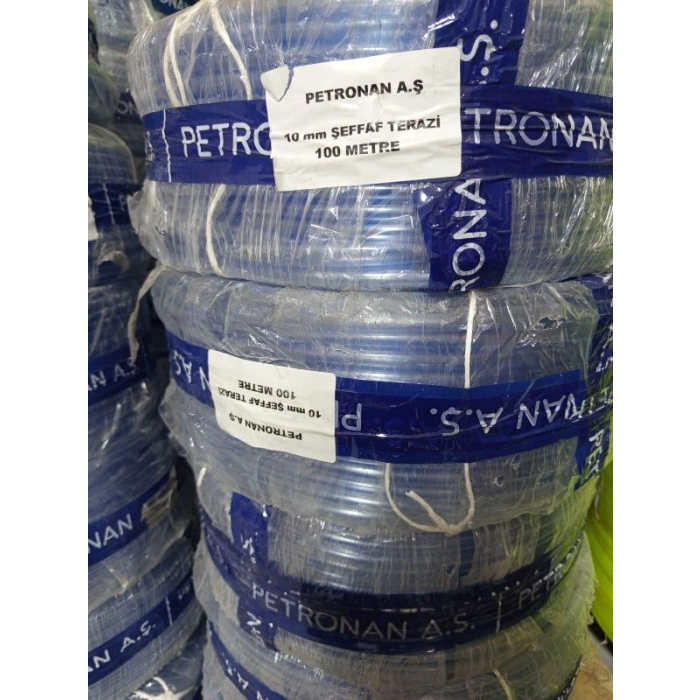 TERAZİ HORTUMU ŞEFFAF 10 MM 100MT