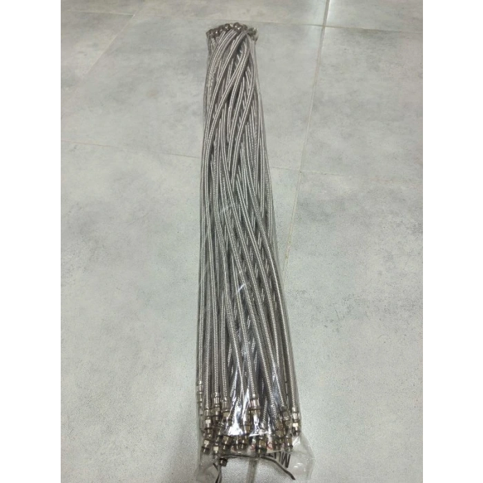 Çelik Flex Batarya 100CM Prinç Başlıklı