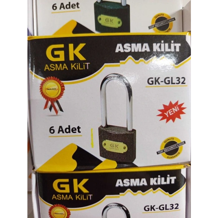32MM Gri Uzun Asma Kilit SLD-GL32