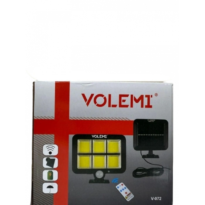 Kumandalı Güneş Enerjili Lamba V-072