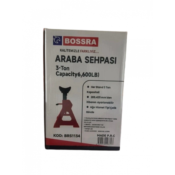 Araba Sehpası 3 Ton 2li Set BRS1134