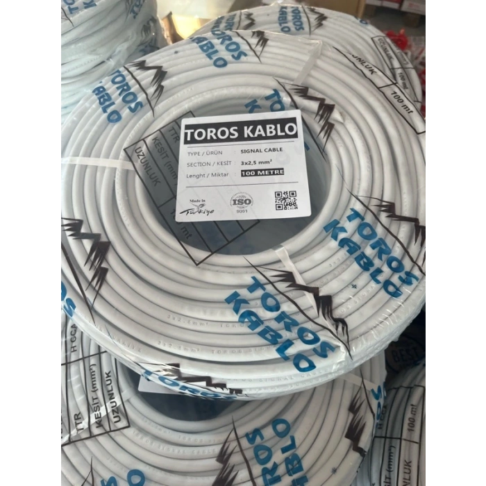 KABLO TTR 3*2,5 100MT BEYAZ TOROS
