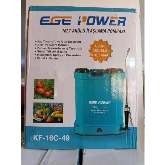 16LT AKÜLÜ İLAÇLAMA POMPASI MAKİNESİ KF-16C-49
