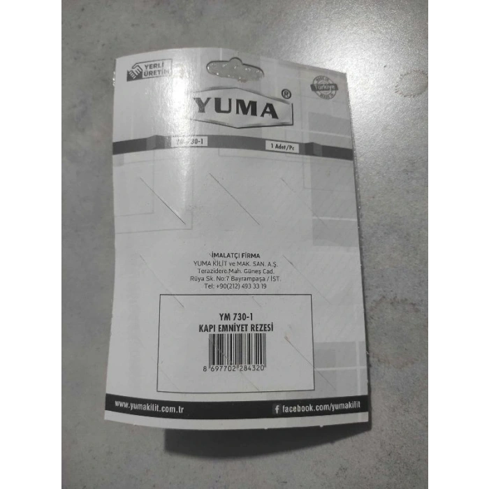 YUMA YM-730 KAPI EMNİYET REZESİ