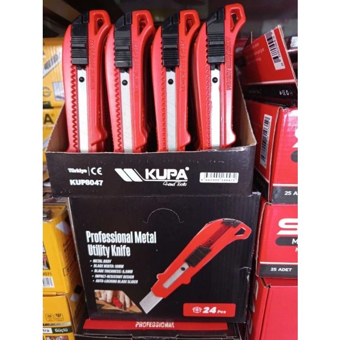 Maket Bıçağı Profesyonel Kırmızı Kup