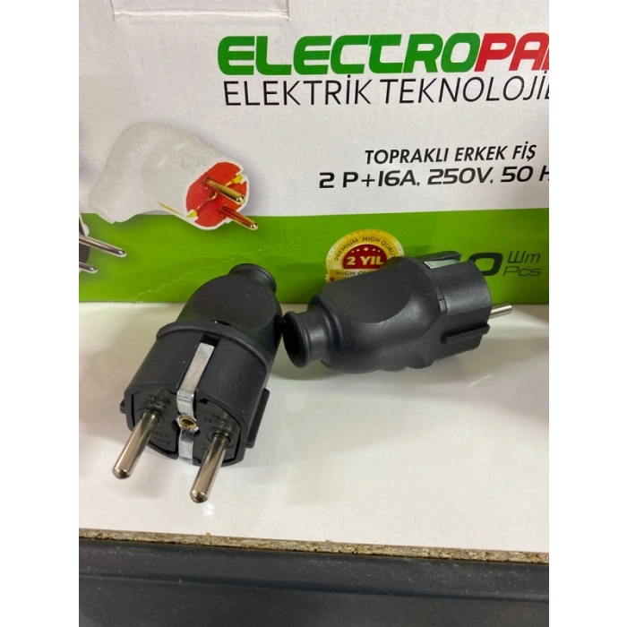 TOPRAKLI ERKEK FİŞ PLASTİK SİYAH