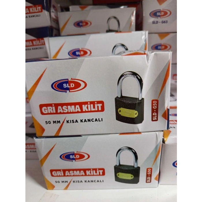 50MM Gri Asma Kilit SLD-G50