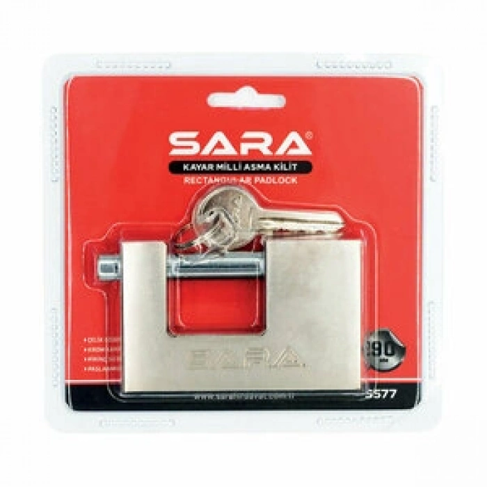 70MM Kayar Milli Yassı Asma Kilit S575