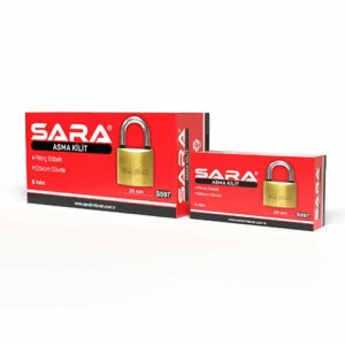 Sarı Asma Kilit 38MM S599