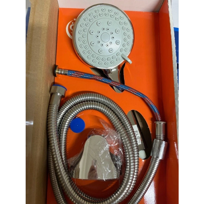 Özde Duş Seti Çelik Örgülü Alyans Duş Başlıklı