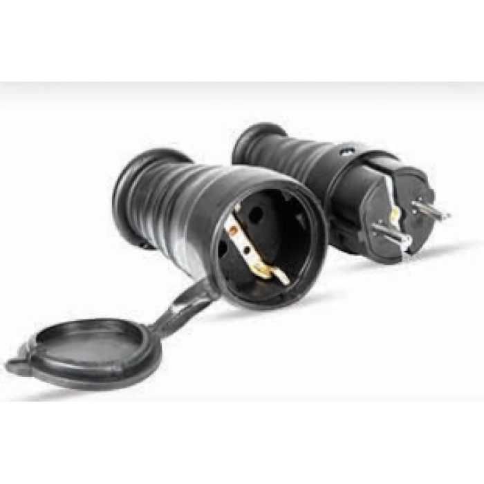 Dişi Fiş KAUÇUK Monofaze KUP8040