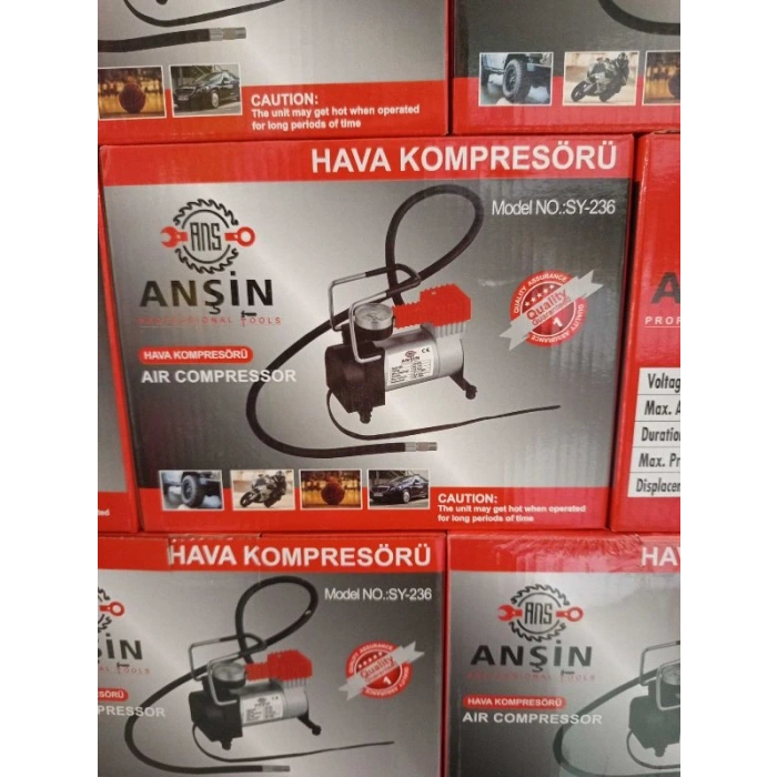 ANŞİN SY 236 HAVA KOMPRESÖRÜ METAL TEK PİSTON