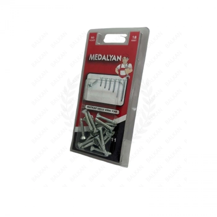 DL-11 4.2X25 MATKAP UÇLU VİDA (MEDALYAN SET) PK:24