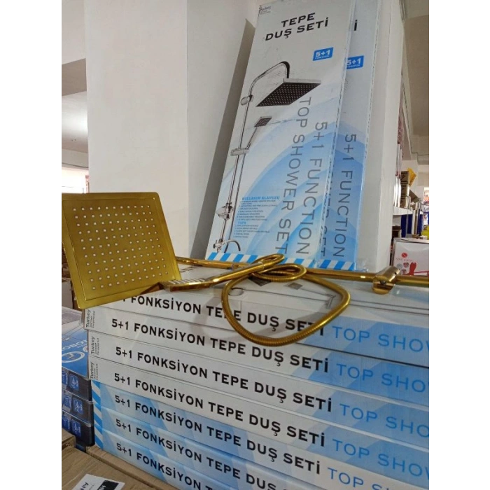 DUŞ SETİ ROBOT GOLD KARE KL:10 AD