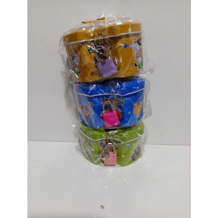 KALPLİ KÜÇÜK KİLİTLİ KUMBARA LOTUS LTS-KMB105