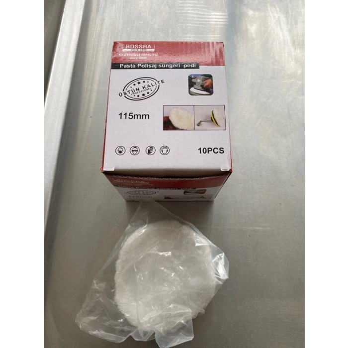 POLİSAJ KEÇESİ PED 115MM PK:10 AD