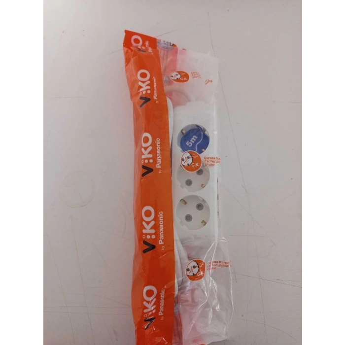 Grup Priz 3lü 5 MT VİKO