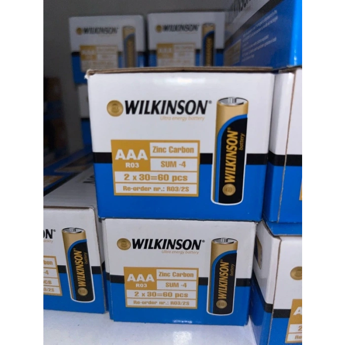R03 AAA WILKINSON İNCE PİL