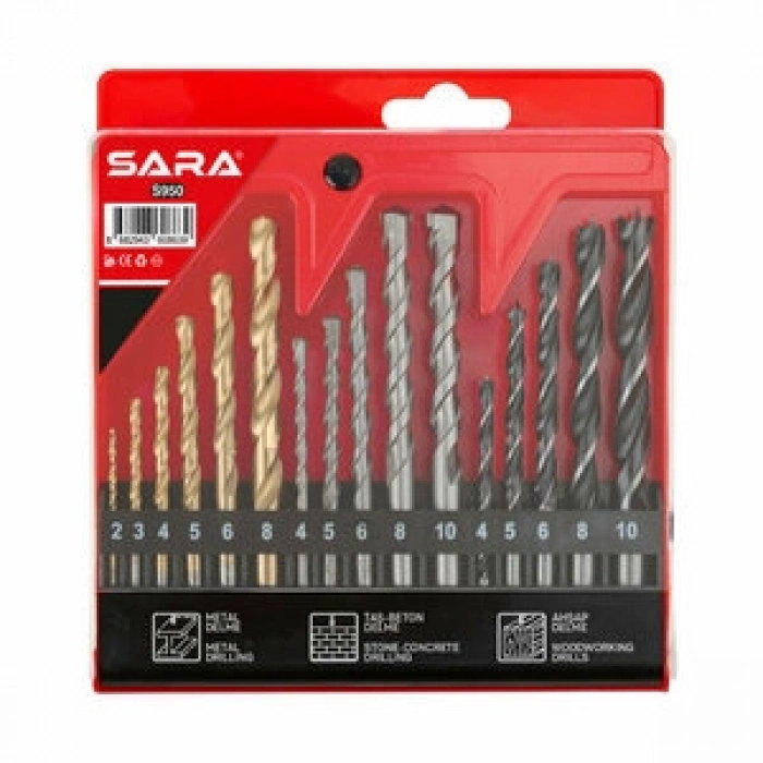 S950 MATKAP UC SETİ 16 PCS PK:12 AD KL:48 AD