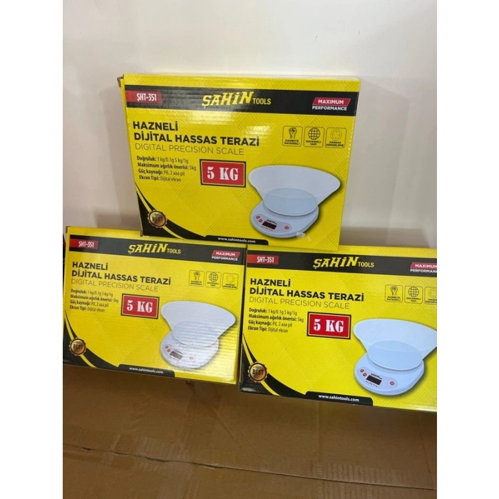 Terazi Dijital Hazneli 5 kg