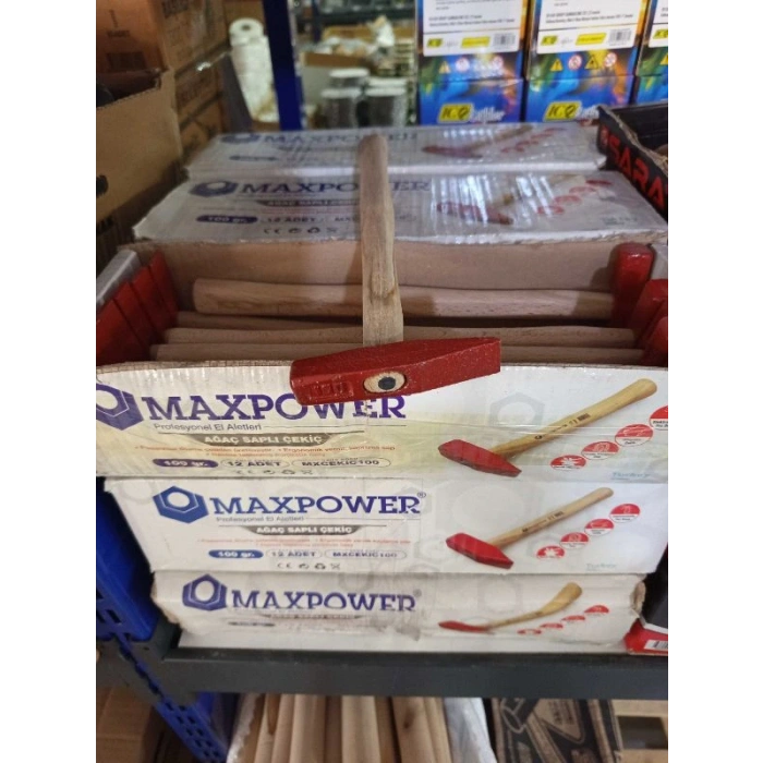 TESVİYECİ AĞAÇ SAPLI ÇEKİÇ 100 GR PK:12 AD YNR