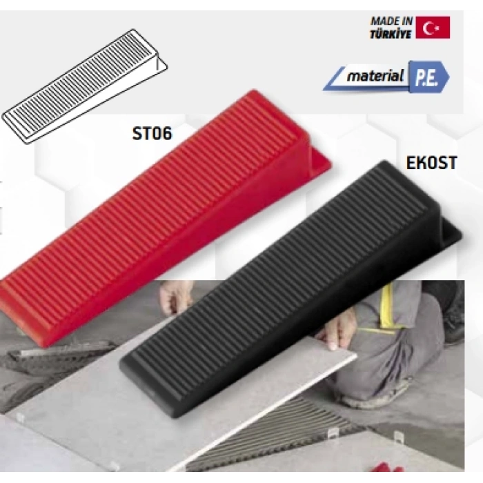 Sabitleme Takozu Siyah Eko EKOST