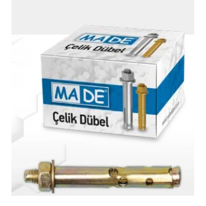 Gömlekli Çelik Dübel 6*45 GÇD6*45