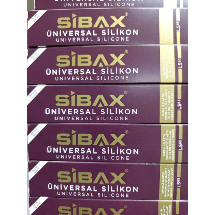 SİBAX TÜP SİLİKON 40ML BEYAZ KUTULU LS65