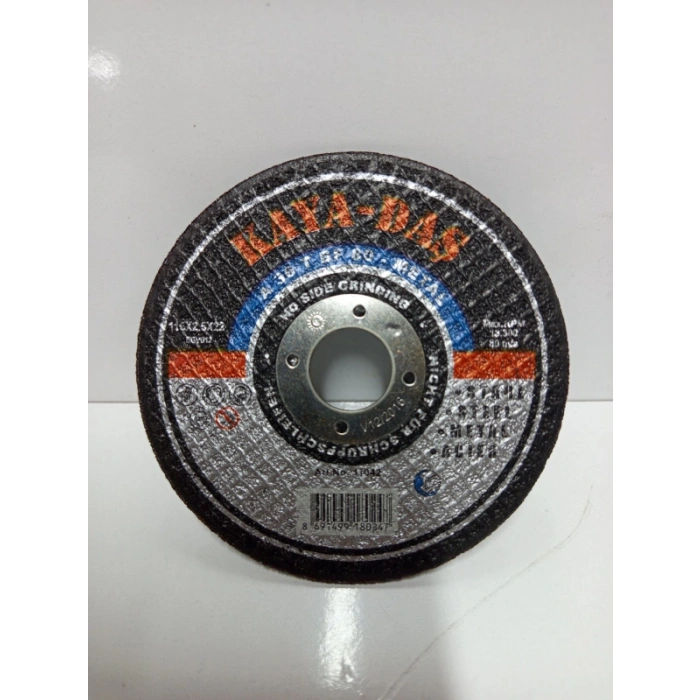KESİCİ METAL 115*3mm kayadaş PK:10 AD