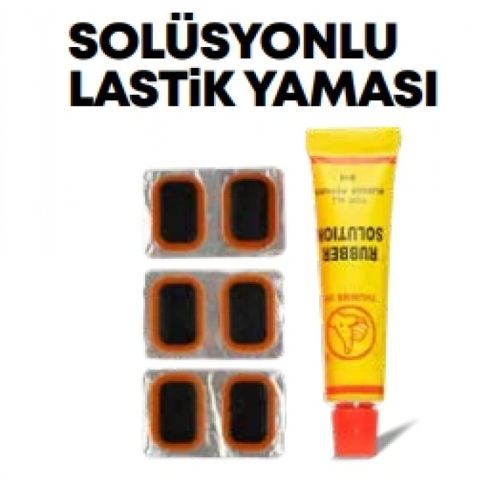 SOLÜSYONLU LASTİK YAMASI 24 PRÇ. 1 KOLİ:200 SOLE STAR STR-1430