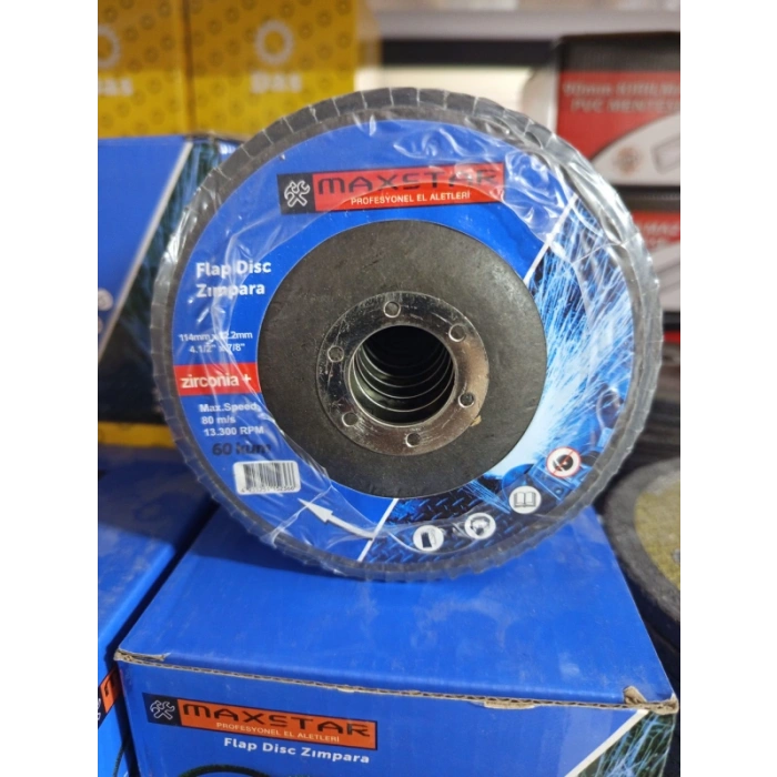 Flap Disk Zımpara Zirkonyum 60 Kum STR-2032