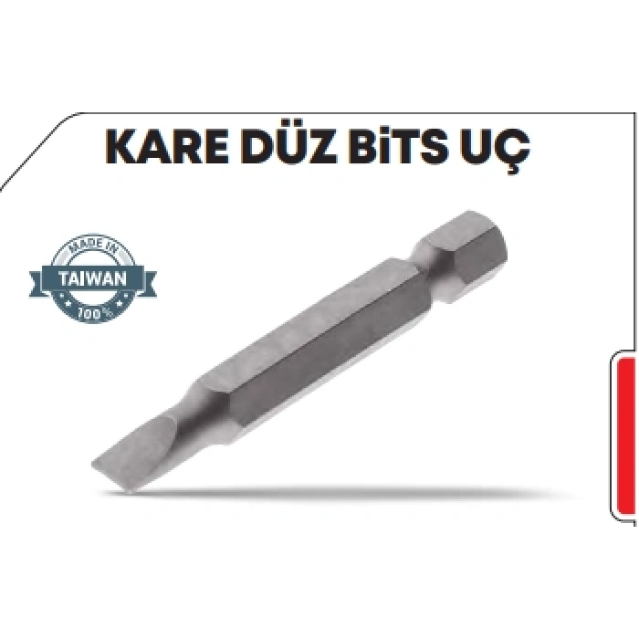 BİTS KARE DÜZ UÇ SL5 5*50mm PK:30 KL:1800 SOLE STAR STR-1371