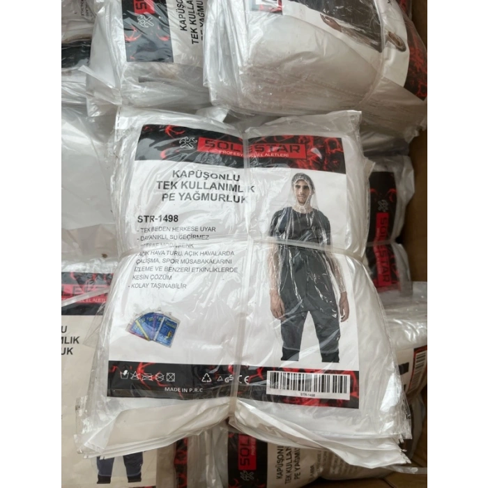 Tek Kullanımlık Yağmurluk STR-1955