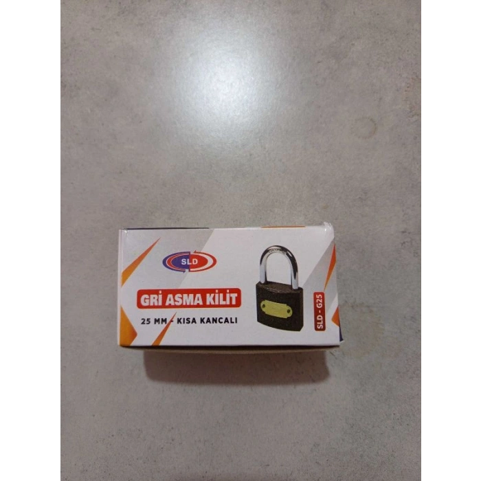 SOLİD SLD-G25 25MM GRİ ASMA KİLİT