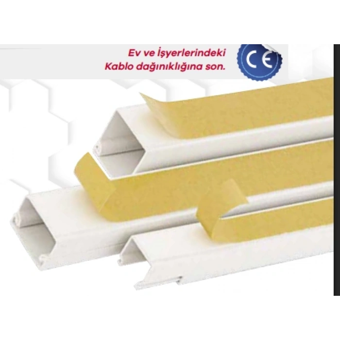 Yapışkan Bantlı Kablo Kanalı 15*10 YBKK15*10