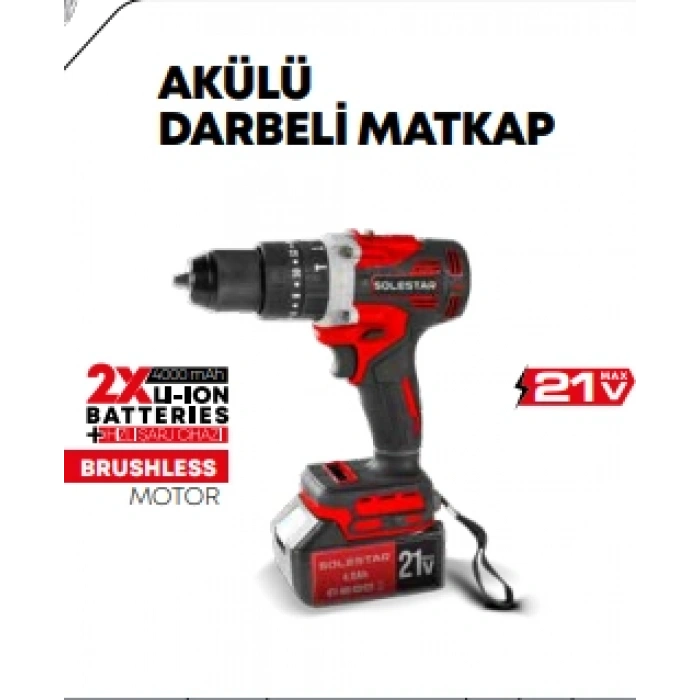 STR-1922 AKÜLÜ MTKP.13MM 75N.m 2*4000MAH BTRY+1 HIZ.ŞRJ