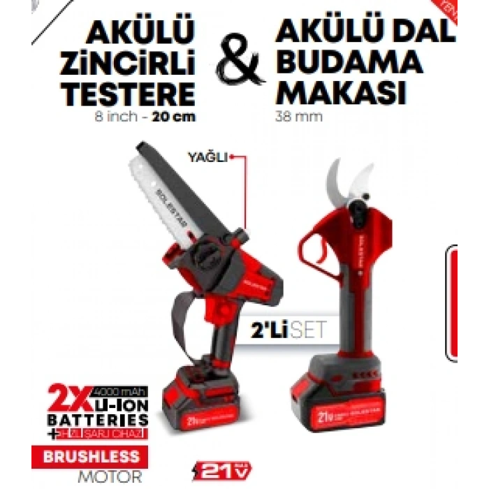 STR-1931 2LİSET AKÜLÜDAL BUD.MAKAS AKÜ.ZİN.TES-2*2000-5S