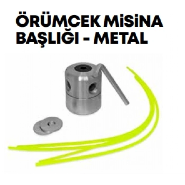Örümcek Misina Başlığı Metal Alyanlı STR-1759