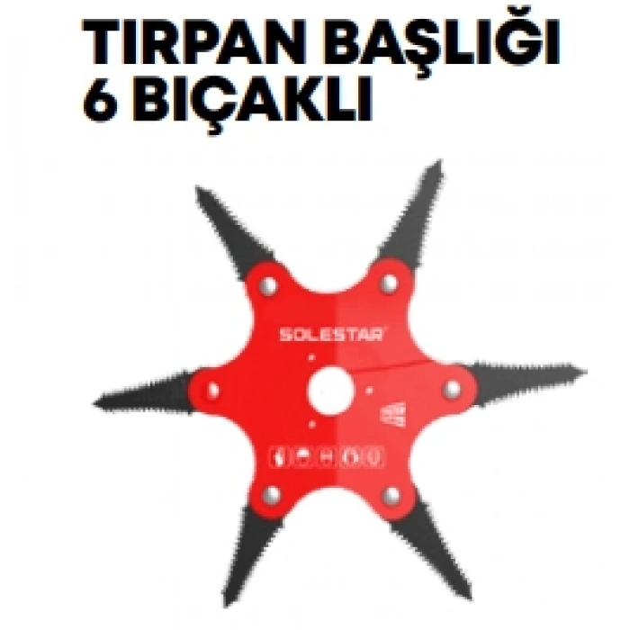 Tırpan Başlığı 6 Bıçaklı STR-1785