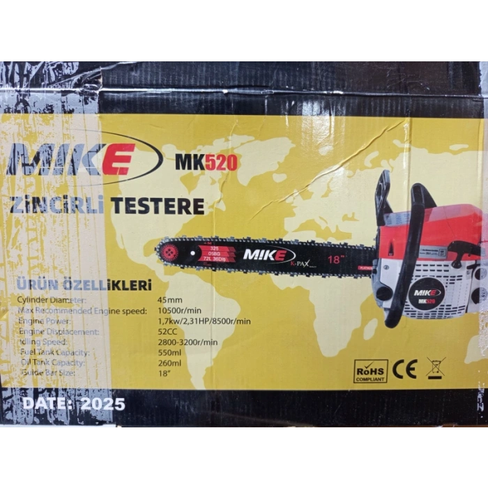 Benzinli Hızar MK520 MIKE