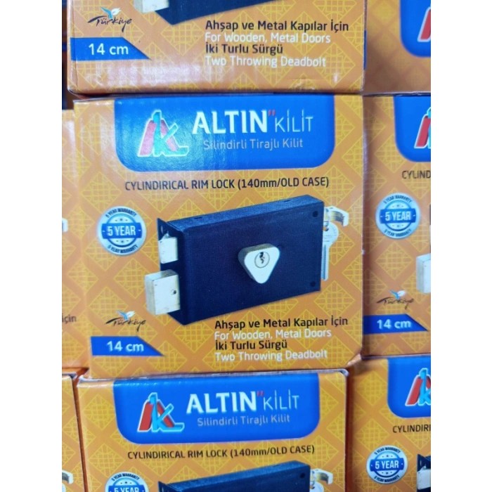 Tirajlı Kilit Kare ALTIN