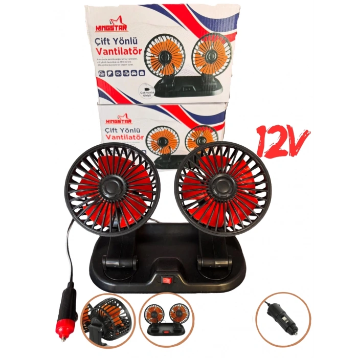 Çakmaklık Çift Yönlü Vantilatör Numaratörlü