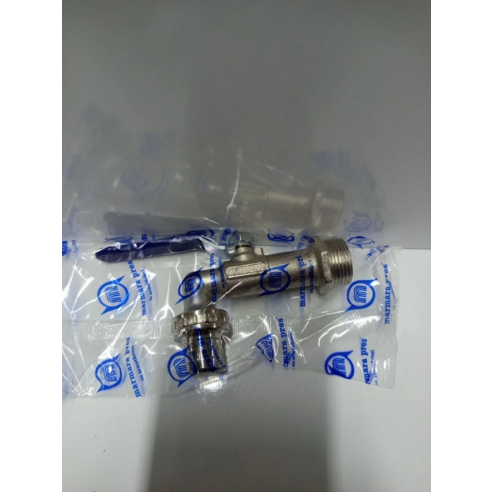 Küresel Kollu Bahçe Musluğu 1/2 Poşetli