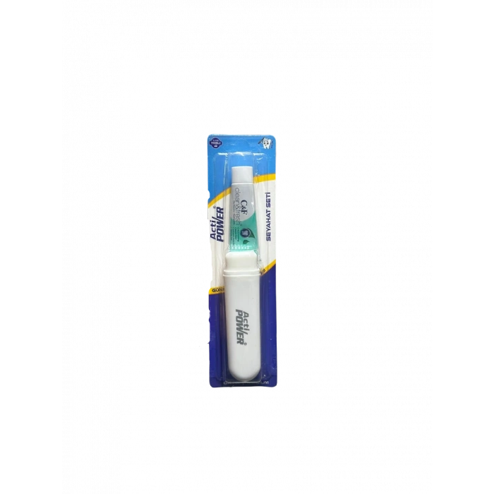 Acti Power Seyahat Diş Fırçası Seti Kartelalı (12 Adet)