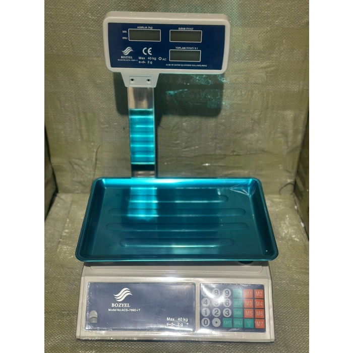 40KG Boyunlu Terazi ACS-769 D+T